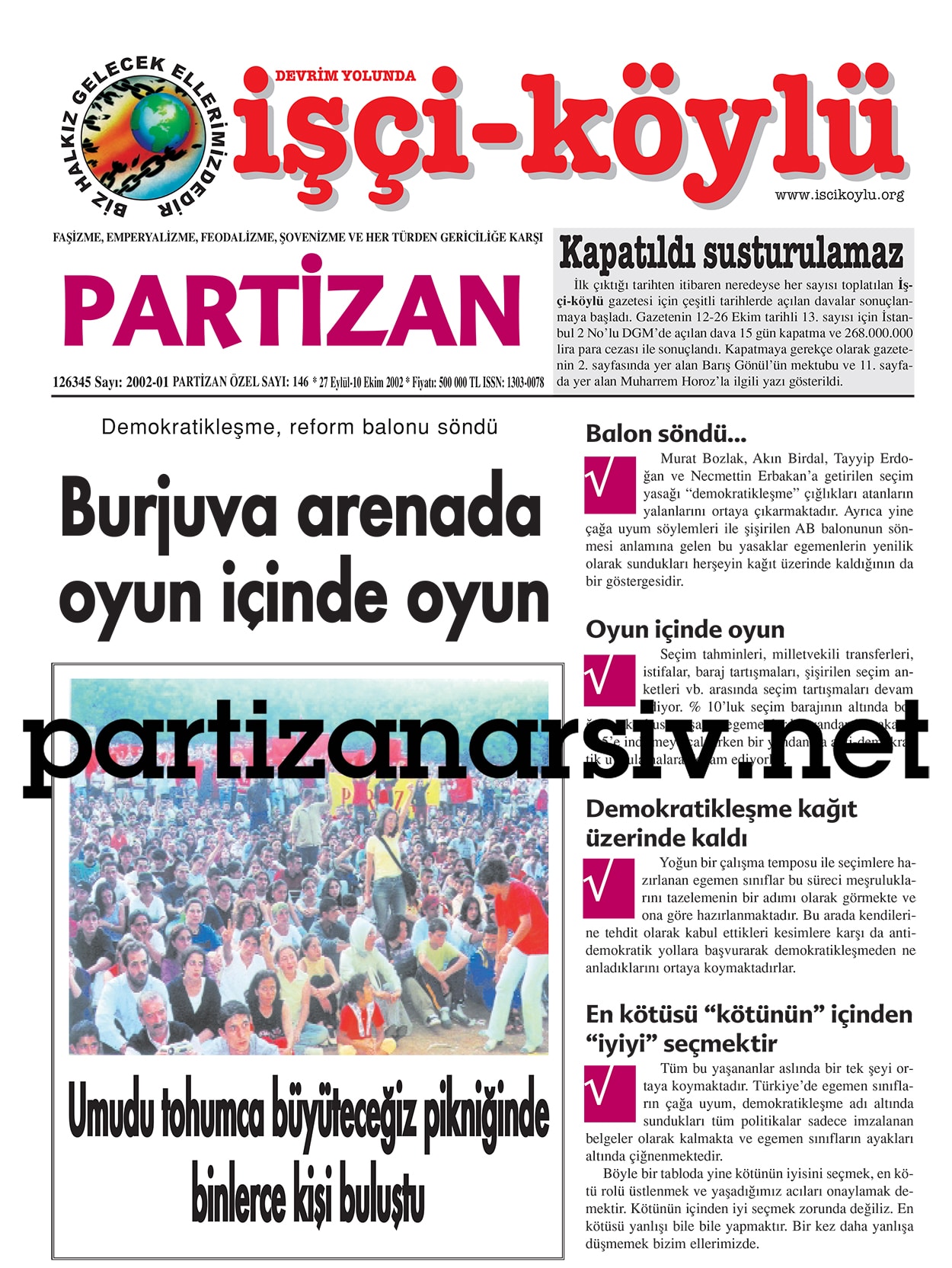 Partizan Özel Sayı 38