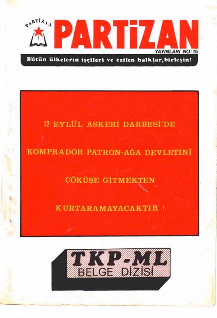 Partizan Yayınları Sayı 15