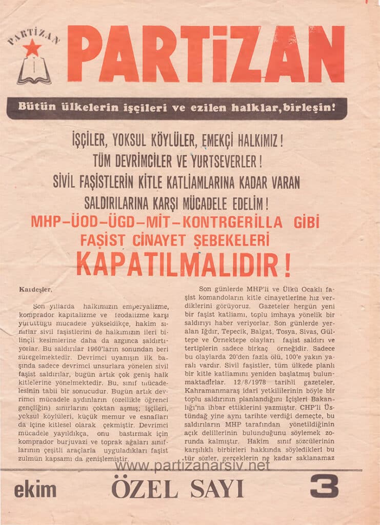 Partizan Dergisi Özel Sayı 3