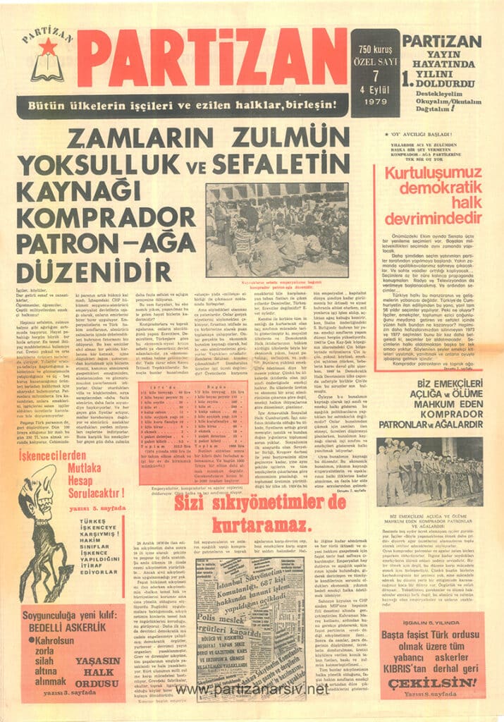 Partizan Dergisi Özel Sayı 7