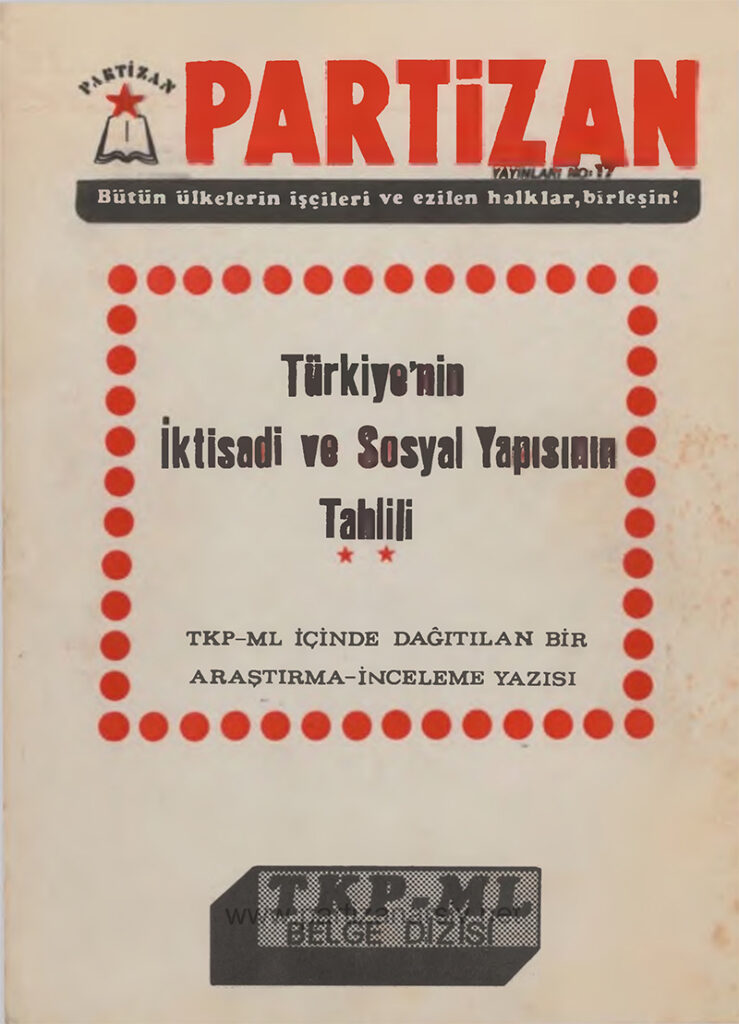 Partizan Yayınları Sayı 17
