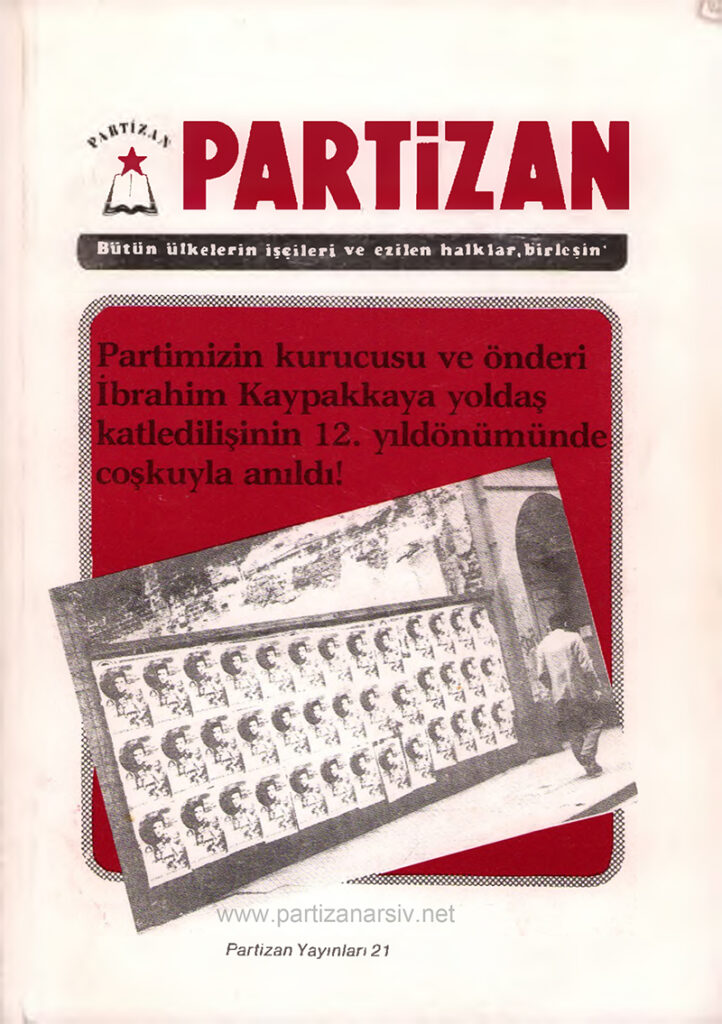 Partizan Yayınları - Sayı 21
